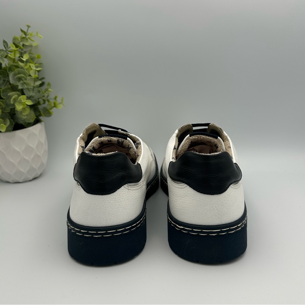 Callaghan Men’s Comfort White Leather Sneakers Shoes Size 8 - Picture 6 of 12
